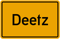 Deetz in Sachsen-Anhalt
