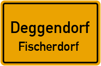 Isarstraße in DeggendorfFischerdorf