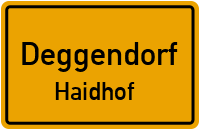 Straßenverzeichnis Deggendorf Haidhof