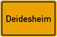 City Sign Deidesheim