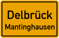 Blumenweg in DelbrückMantinghausen