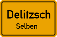 Kleine Dorfstraße in DelitzschSelben