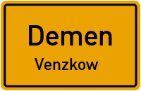 Kölpiner Straße in DemenVenzkow