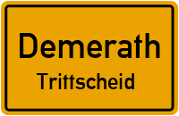 Bergstraße in DemerathTrittscheid