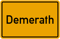 City Sign Demerath