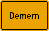 Demern in Mecklenburg-Vorpommern