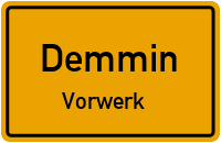 Deutsch Kroner Straße in DemminVorwerk