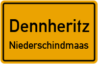 Kirchwiesenweg in DennheritzNiederschindmaas