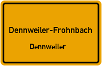 Hanfgartenweg in 66871 Dennweiler-Frohnbach (Dennweiler)