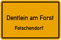 Fetschendorf in Dentlein am ForstFetschendorf