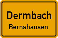 Hauptstraße in DermbachBernshausen