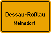 Oranienweg in 06862 Dessau-Roßlau (Meinsdorf)