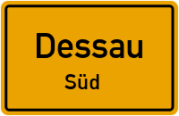 Straßen in Dessau Süd
