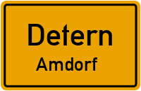 Straßenverzeichnis Detern Amdorf