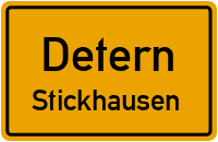 Straßenverzeichnis Detern Stickhausen