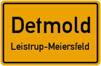 Sängerweg in DetmoldLeistrup-Meiersfeld