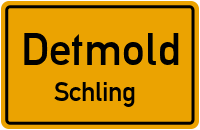 Kastanienallee in DetmoldSchling