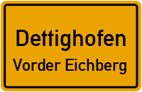 Berchenweg in DettighofenVorder Eichberg