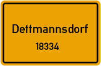 18334 Dettmannsdorf