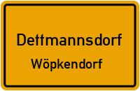 Bahnhofsweg in DettmannsdorfWöpkendorf