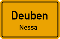 Straßen in Deuben Nessa