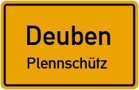 Straßen in Deuben Plennschütz