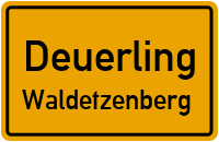 Bahnhofstraße in DeuerlingWaldetzenberg