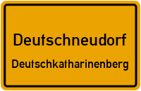 Alter Bahndamm in DeutschneudorfDeutschkatharinenberg