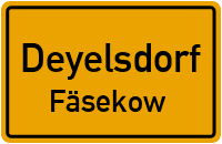 Fäsekow in DeyelsdorfFäsekow