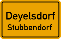 Stubbendorf in 18513 Deyelsdorf (Stubbendorf)