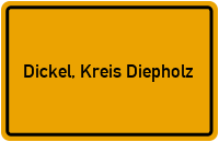 Branchenbuch von Dickel, Kreis Diepholz auf onlinestreet.de