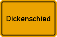 Backesweg in Dickenschied