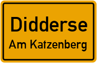Schützenstraße in DidderseAm Katzenberg
