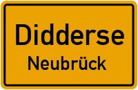 Maschstraße in DidderseNeubrück