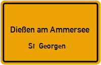 Schinderweg in 86911 Dießen am Ammersee (St. Georgen)
