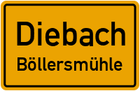 Böllersmühle in DiebachBöllersmühle