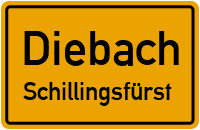 Feuchtwanger Straße in 91583 Diebach (Schillingsfürst)
