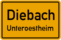 Bellershauser Straße in DiebachUnteroestheim