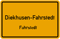 Hauptstraße in Diekhusen-FahrstedtFahrstedt