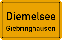 Straßen in Diemelsee Giebringhausen
