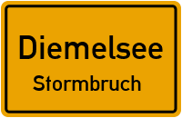 Straßen in Diemelsee Stormbruch