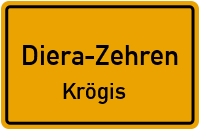 Meißner Straße in Diera-ZehrenKrögis