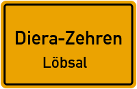 Querweg in Diera-ZehrenLöbsal