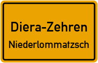 Niederlommatzscher Straße in Diera-ZehrenNiederlommatzsch