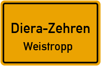 Am Sportplatz in Diera-ZehrenWeistropp