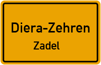 Dorfanger in Diera-ZehrenZadel