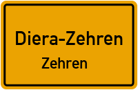 Niedermuschützer Straße in Diera-ZehrenZehren