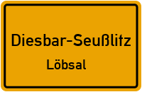 Straßen in Diesbar-Seußlitz Löbsal