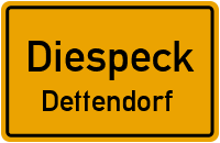 Deponiestraße in 91456 Diespeck (Dettendorf)