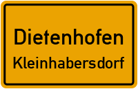 Kleinhabersdorfer Straße in DietenhofenKleinhabersdorf